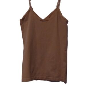 -- Women's Tan Cami Top Size Small